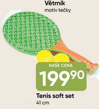 Tenis soft set 41 cm Hruška