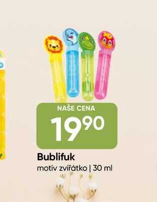 Bublifuk motiv zvířátko 30 ml Hruška