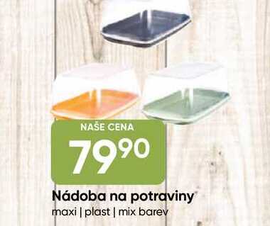 Nádoba na potraviny maxi plast 