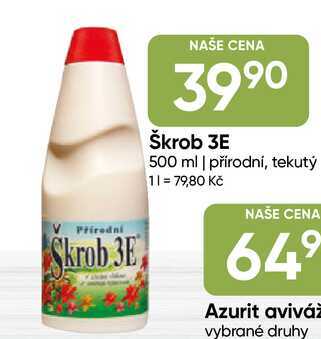 Škrob 3E 500 ml Hruška