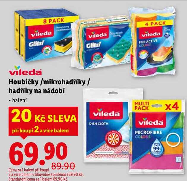 Houbičky/mikrohadříky/hadříky na nádobí 