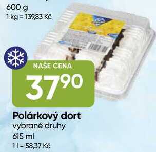 Polárkový dort vybrané druhy 615 ml