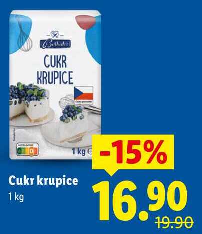 Cukr krupice, 1 kg