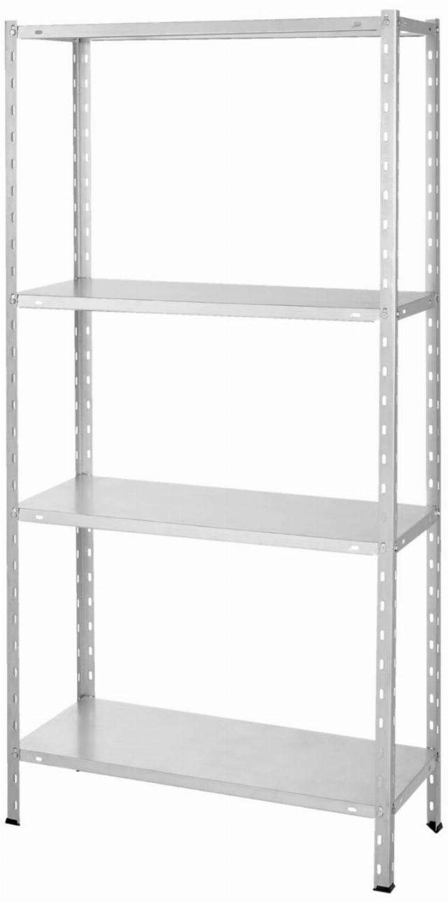 Regál se 4 policemi rozměry: 150 x 75 x 30 cm