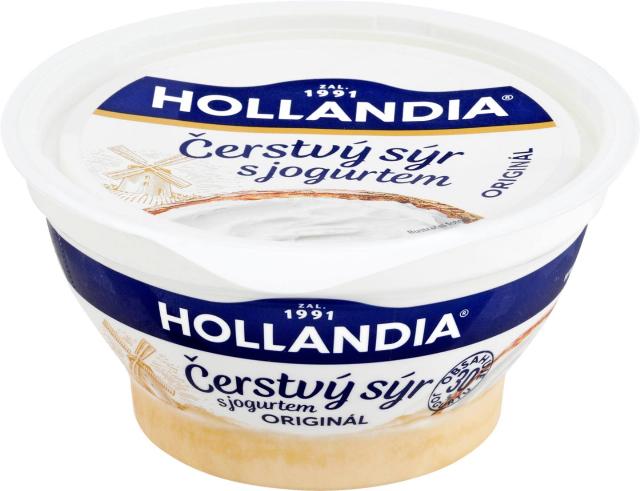 Hollandia Čerstvý sýr s jogurtem