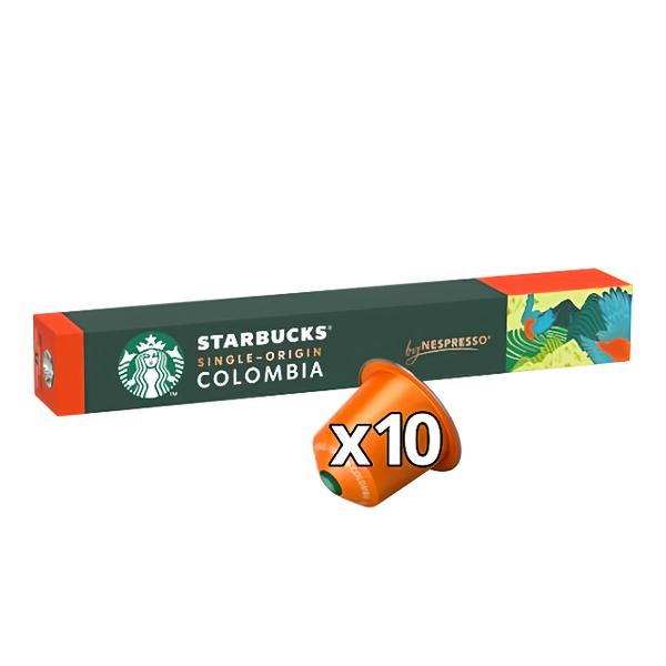 Starbucks® Single-Origin Colombia by NESPRESSO®, Medium Roast kávové kapsle, 10 kapslí v balení