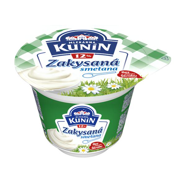Mlékárna Kunín Zakysaná smetana klasik (12%)