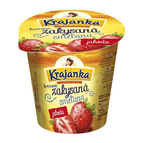 Krajanka Jahodová zakysaná smetana