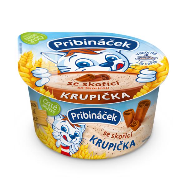 Pribináček Krupička se skořicí