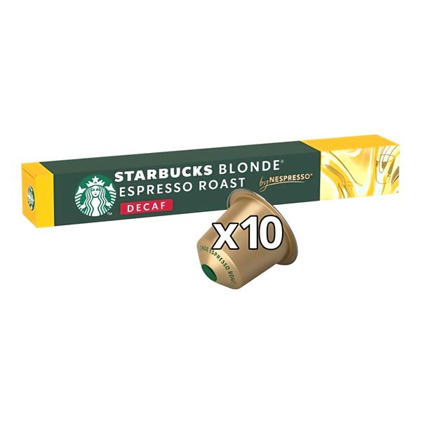Starbucks® Blonde Espresso Roast Decaf by NESPRESSO® kávové kapsle, 10 kapslí v balení