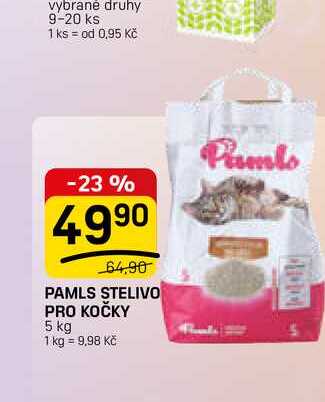 PAMLS STELIVO PRO KOČKY 5 kg