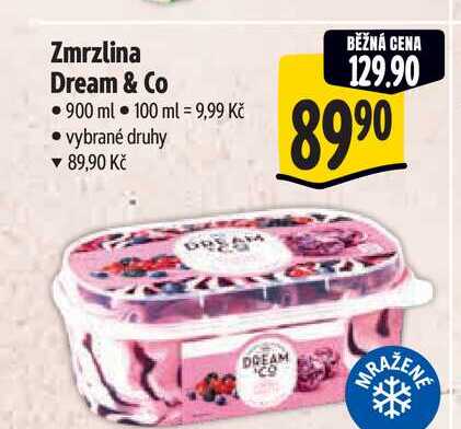 Zmrzlina Dream & Co 900 ml   