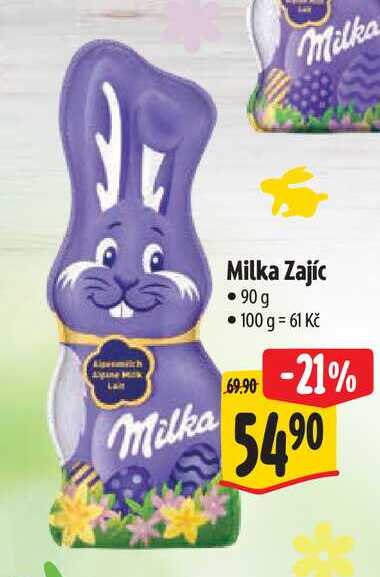 Milka Zajíc 90 g
