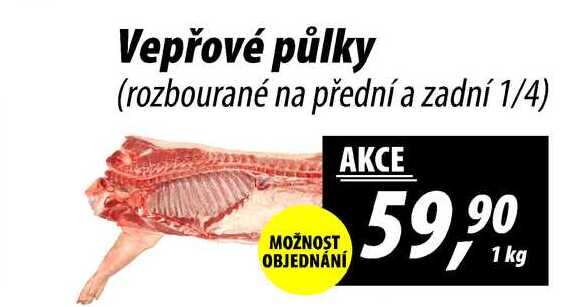 Vepřové půlky, 1 kg