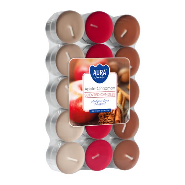 Habaček Čajová vonná svíčka jablko-skořice