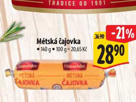 Métská čajovka 140 g