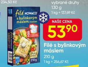 NOWACO Filé s bylinkovým máslem 210 g 