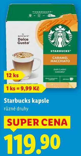 Starbucks kapsle, 12 ks