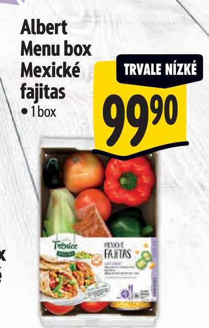 Albert Menu box Mexické fajitas 1 box  