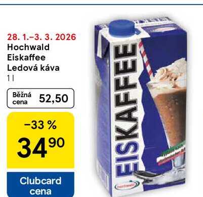 Hochwald Eiskaffee Ledová káva, 1 l