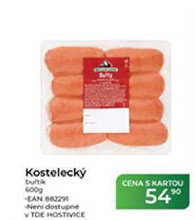 Kostelecký buřtík 600 g