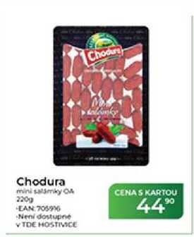 Chodurey Chodura mini salámky 220 g