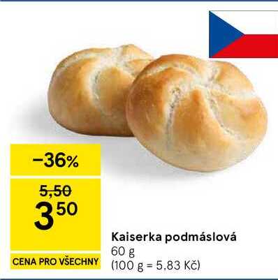 Kaiserka podmáslová, 60 g