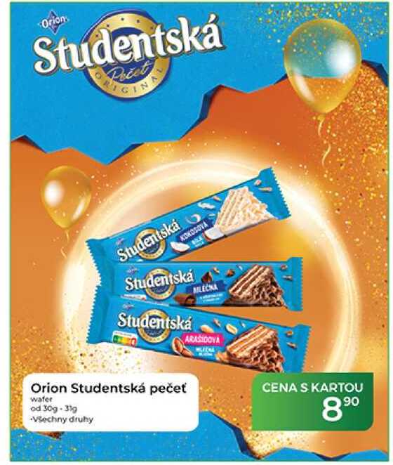 Orion Studentská pečeť wafer od 30g-31g