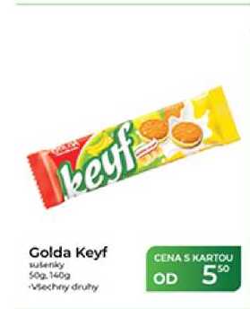 Golda Keyf sušenky 50 g, 140 g