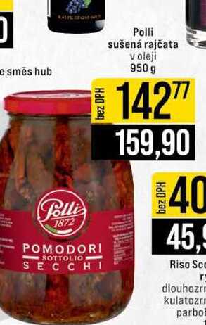 Polli sušená rajčata v oleji 950 g