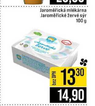 Jaroměřická mlékárna Jaroměřické žervé sýr 100g