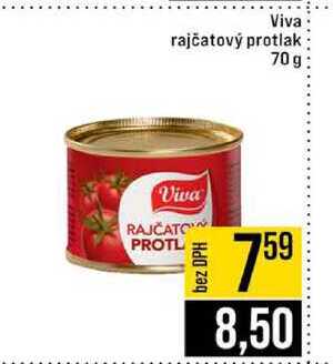 Viva rajčatový protlak 70g