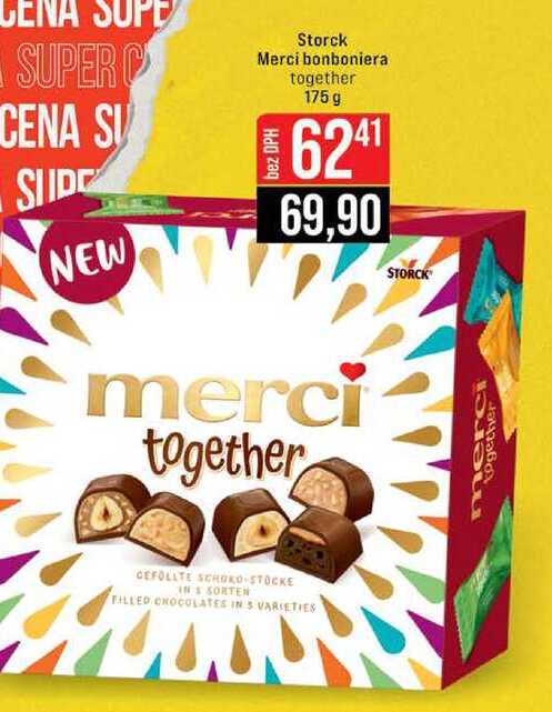 Storck Merci bonboniera together 175 g 