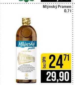 Mlýnský Pramen 0,7l