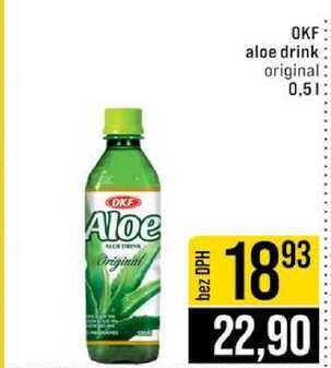 OKF aloe drink original 0,5l