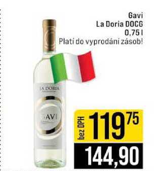 Gavi La Doria DOCG 0,75l 