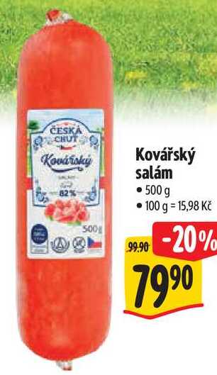 Kovářský salám, 500 g