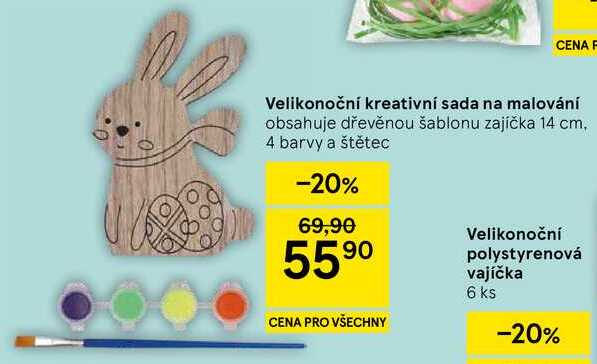 Velikonoční kreativní sada na malování 