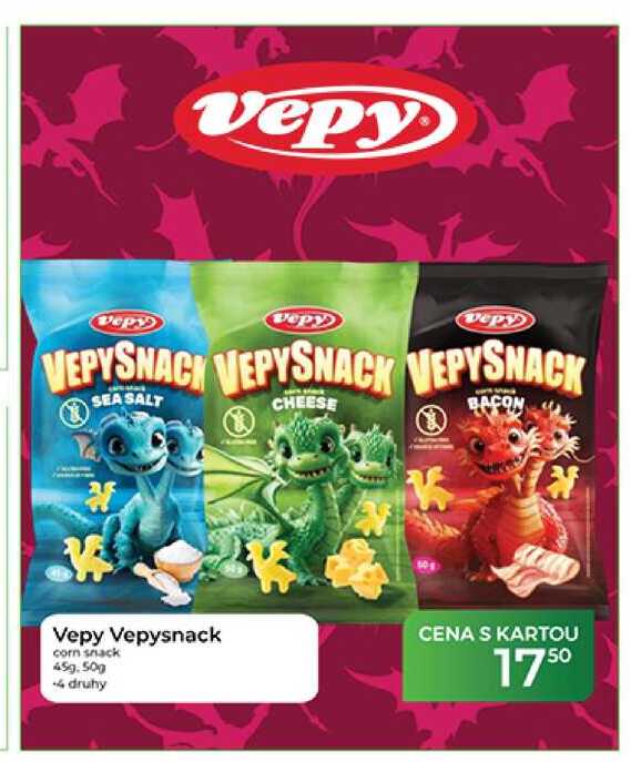 Vepy Vepysnack corn snack 45 g