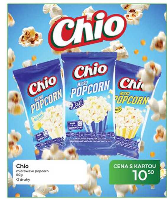 Chio microwave popcorn 80 g