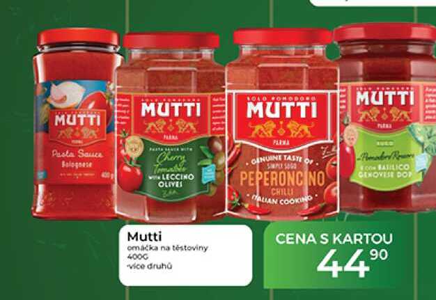 Mutti omáčka na těstoviny 400 g