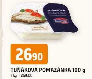 TUŇÁKOVÁ POMAZÁNKA 100 g 