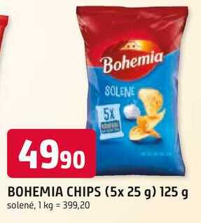BOHEMIA CHIPS (5x 25 g) 125 g