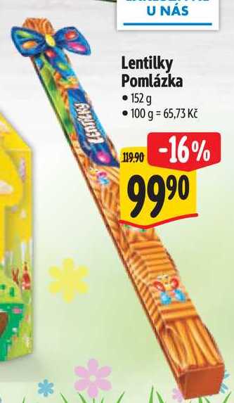 Lentilky Pomlázka, 152 g