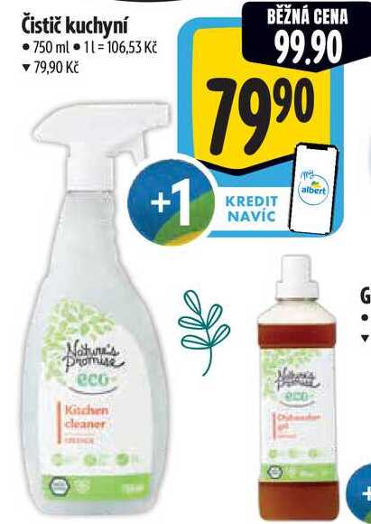 Čistič kuchyní, 750 ml
