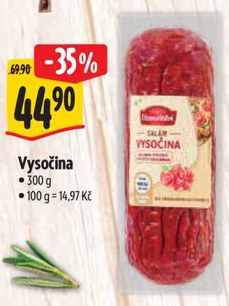 Vysočina, 300 g