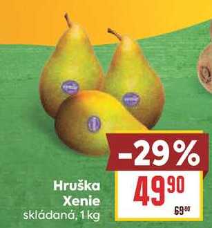 Hruška Xenie skládaná, 1 kg 