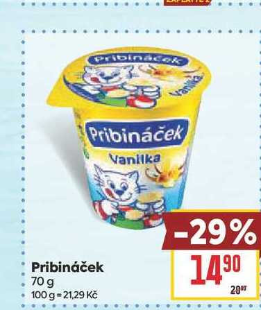 Pribináček 70 g 