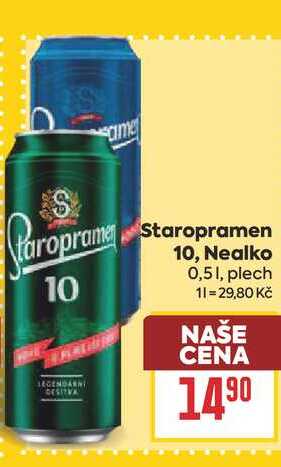 Staropramen 10 0,5l plech
