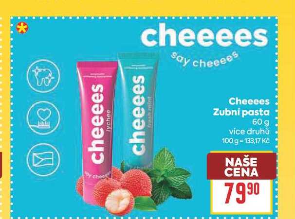 Cheeees Zubní pasta 60 g